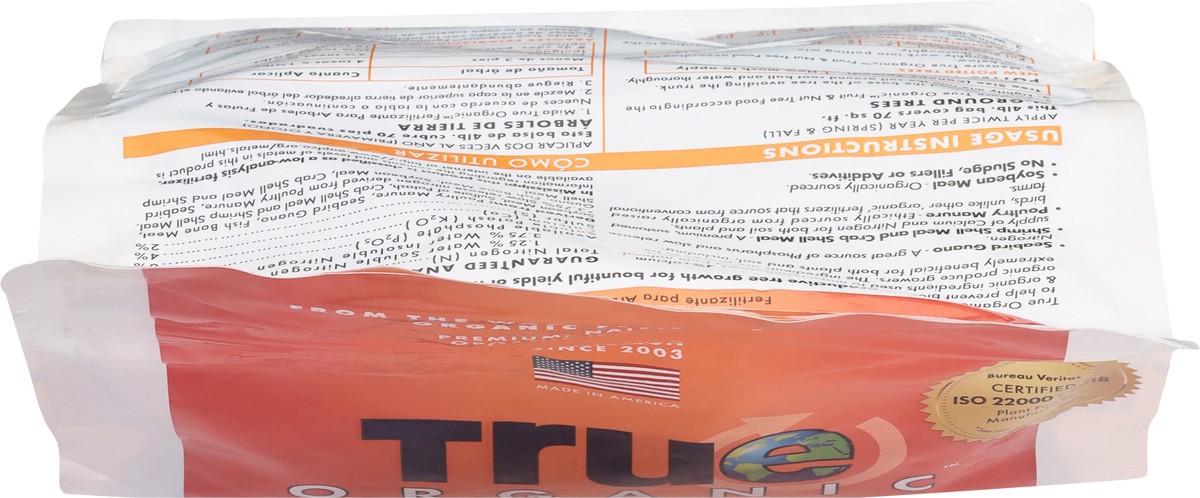 slide 7 of 11, True Organic Fruit & Nut Tree Food, 4 lb