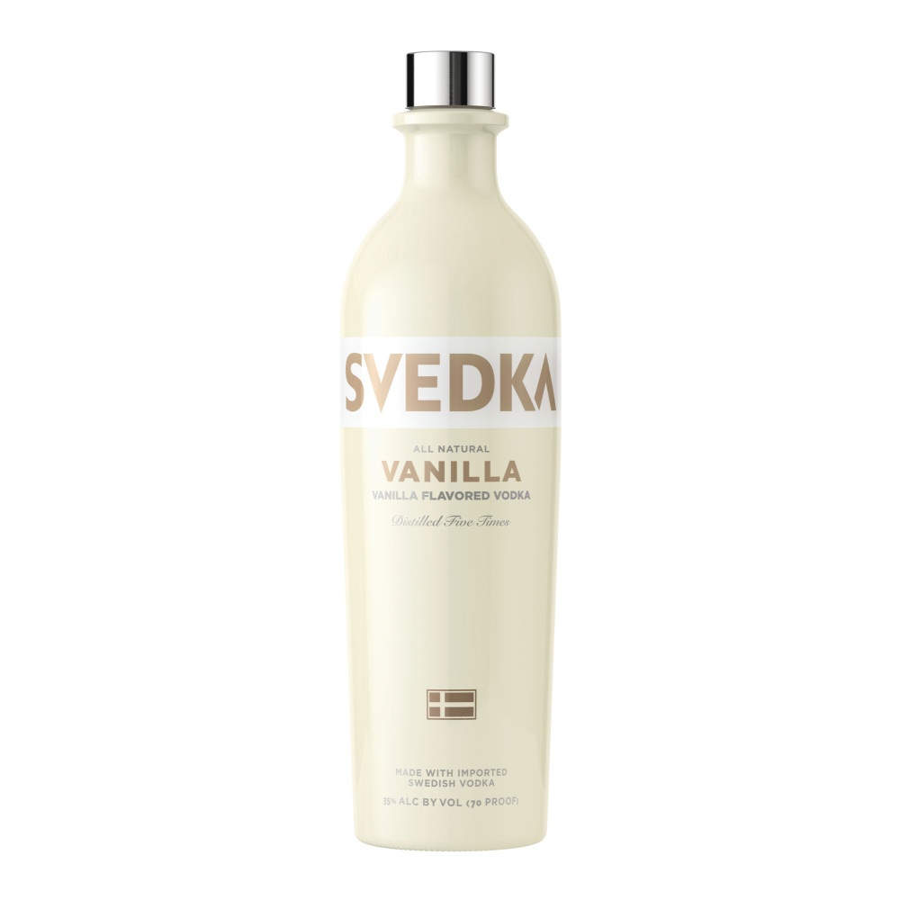 slide 1 of 6, SVEDKA Vanilla Flavored Vodka, 750 ml