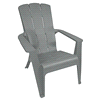 slide 2 of 5, Gracious Living Plastic Stackable Adirondack Chair, 1 ct