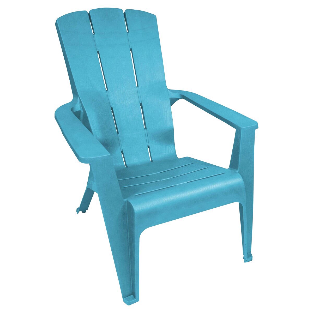 slide 1 of 5, Gracious Living Plastic Stackable Adirondack Chair, 1 ct