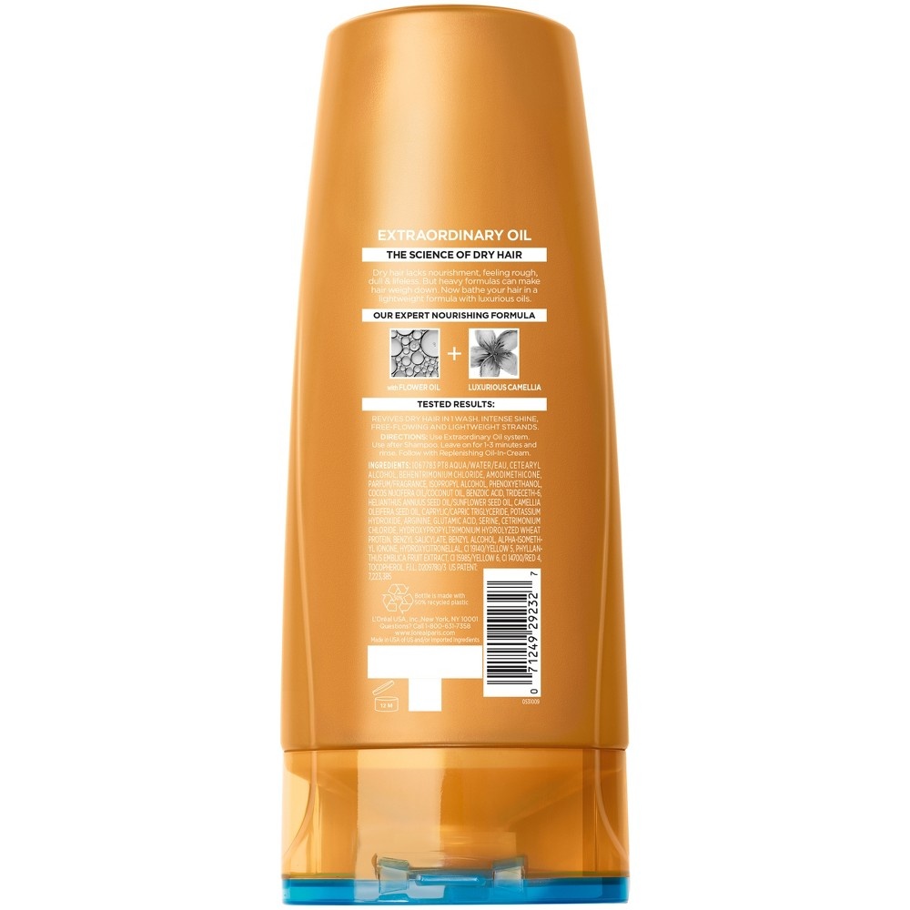 slide 3 of 6, L'Oréal Elvive Extraordinary Oil Nourishing Conditioner, 12.6 fl oz