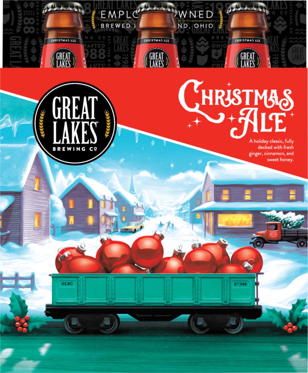 slide 3 of 5, Great Lakes Brewing Co. Christmas Ale Beer 6-12 oz Bottles, 6 ct; 12 oz