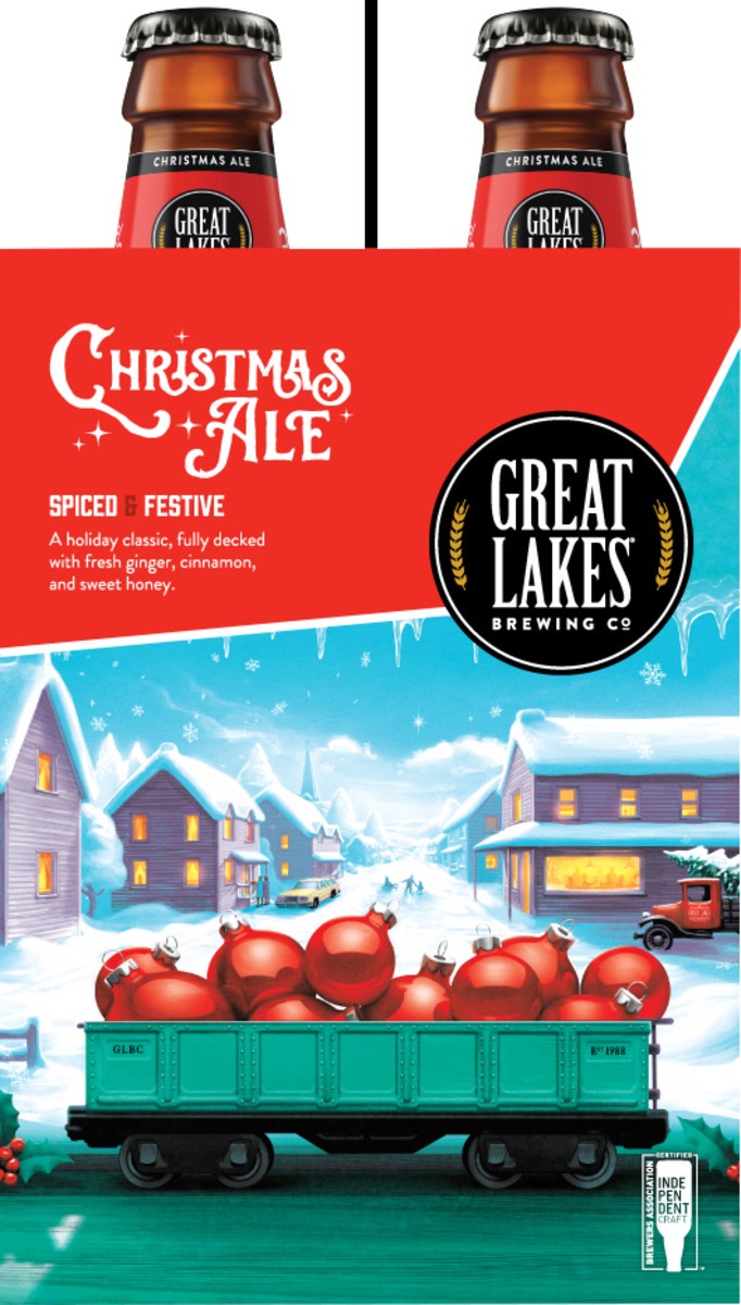 slide 2 of 5, Great Lakes Brewing Co. Christmas Ale Beer 6-12 oz Bottles, 6 ct; 12 oz