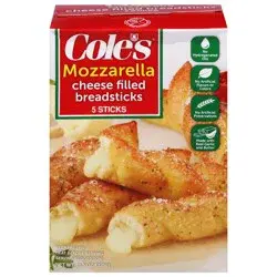 Cole's Cheese Filled Mozzarella Breadsticks 5 ea