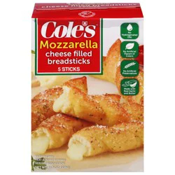 Cole's Cheese Filled Mozzarella Breadsticks - 5 ea