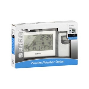 slide 1 of 4, CRAIG ELECTRONICS Wireless Weather Station, 1 ct