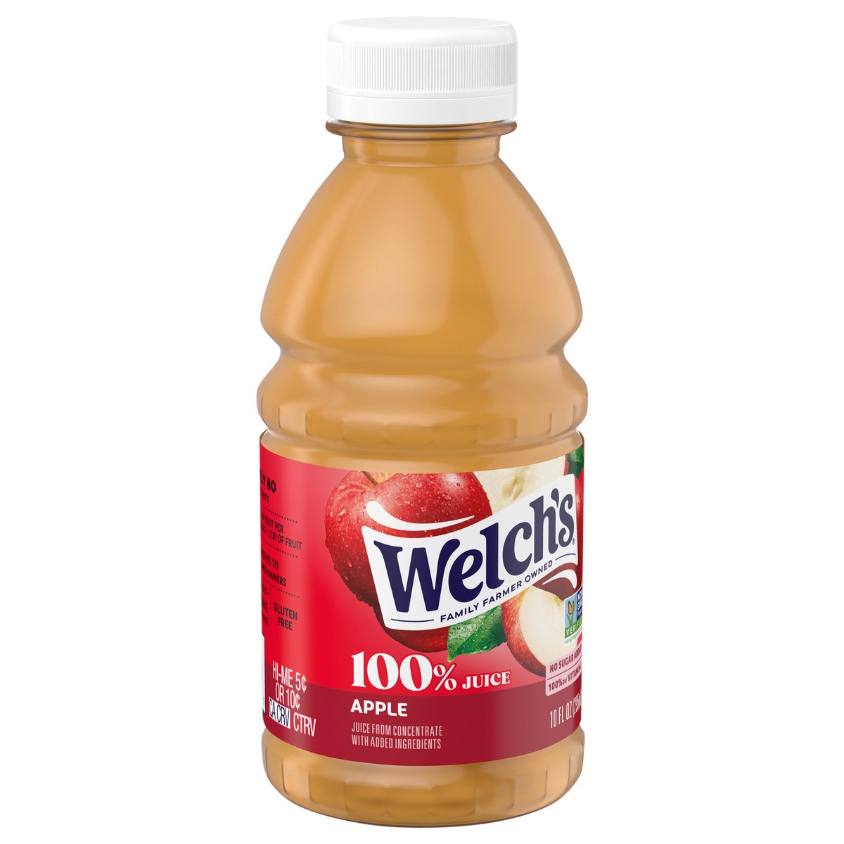 slide 2 of 9, Welch's 100% Apple Juice, 10 fl oz On-the-Go Bottle, 10 fl oz