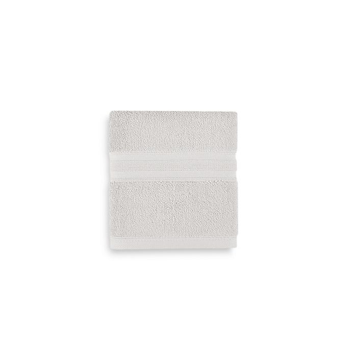 slide 1 of 15, Wamsutta Icon PimaCott Hand Towel - Silver, 1 ct