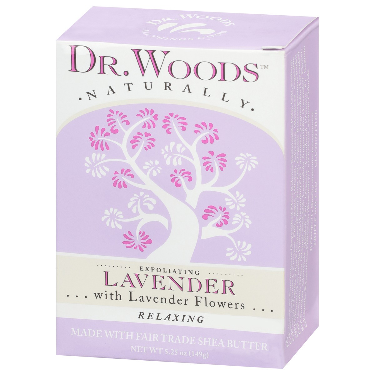 slide 4 of 9, Dr. Woods Lavender Castille Soap, 5.25 oz