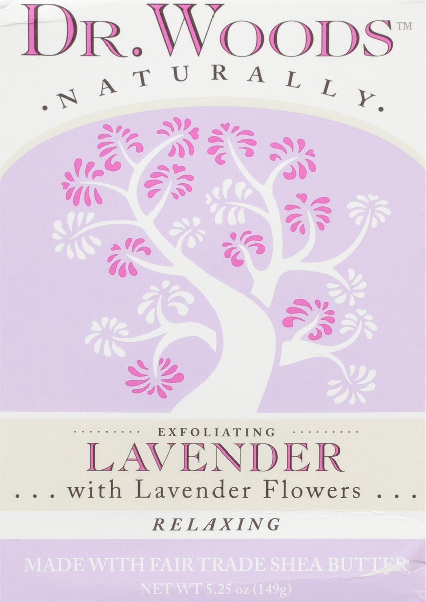 slide 5 of 9, Dr. Woods Lavender Castille Soap, 5.25 oz