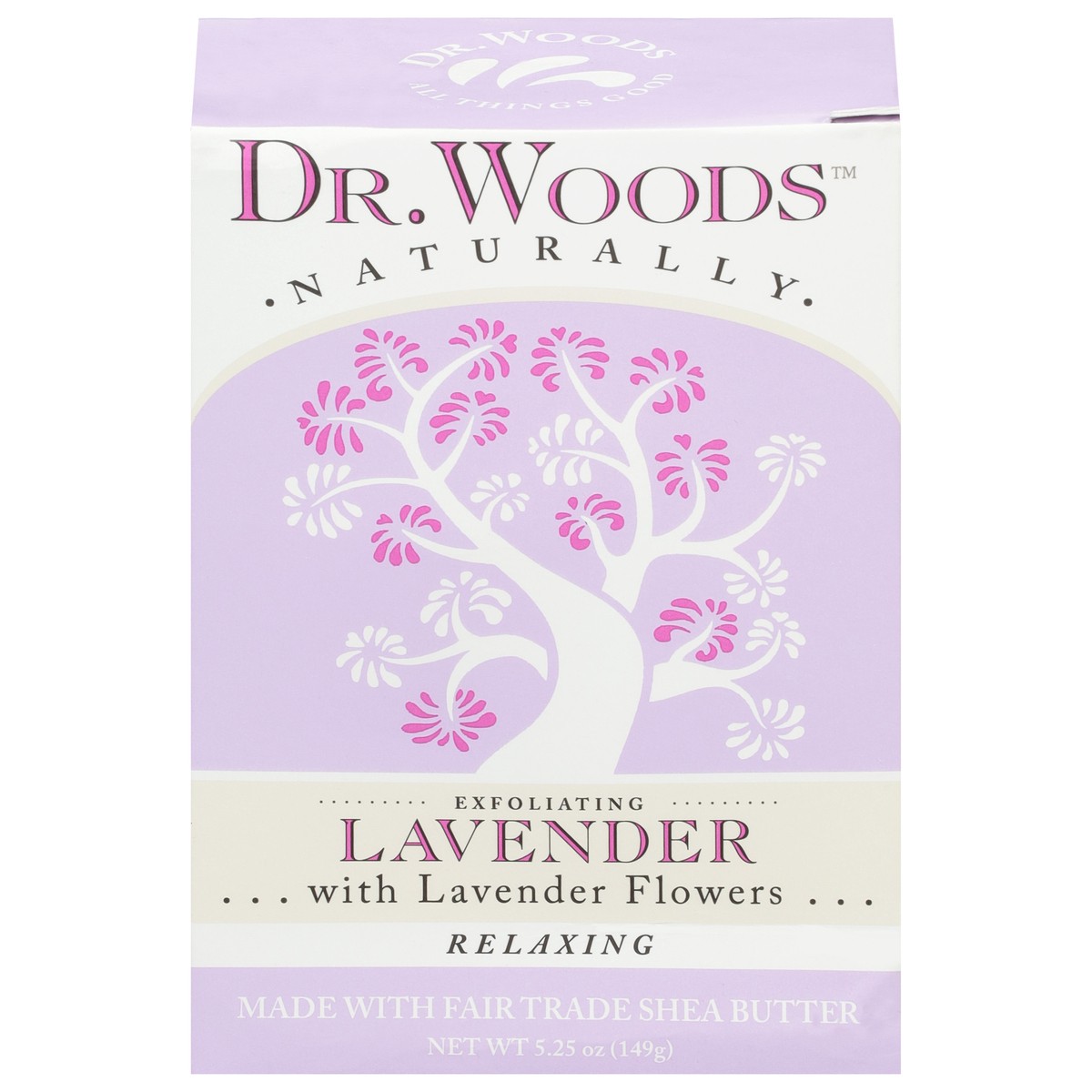 slide 1 of 9, Dr. Woods Lavender Castille Soap, 5.25 oz