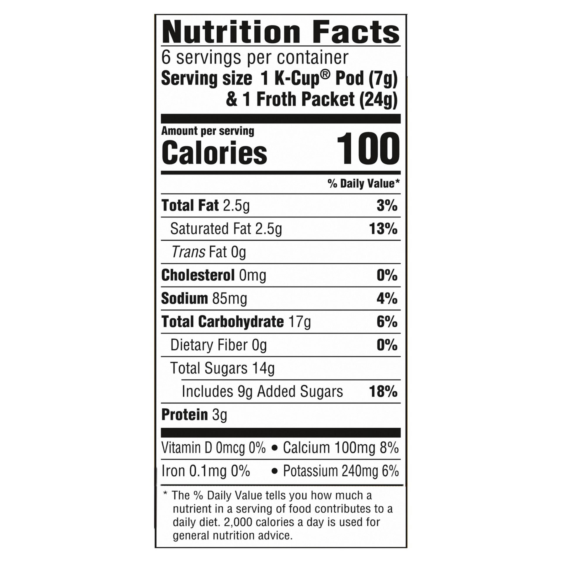slide 2 of 5, Gevalia Frothy 2-Step Chai Spice Flavored Latte Espresso Keurig K-Cup Coffee Pods & Froth Packets, 6 ct Box, 6 ct