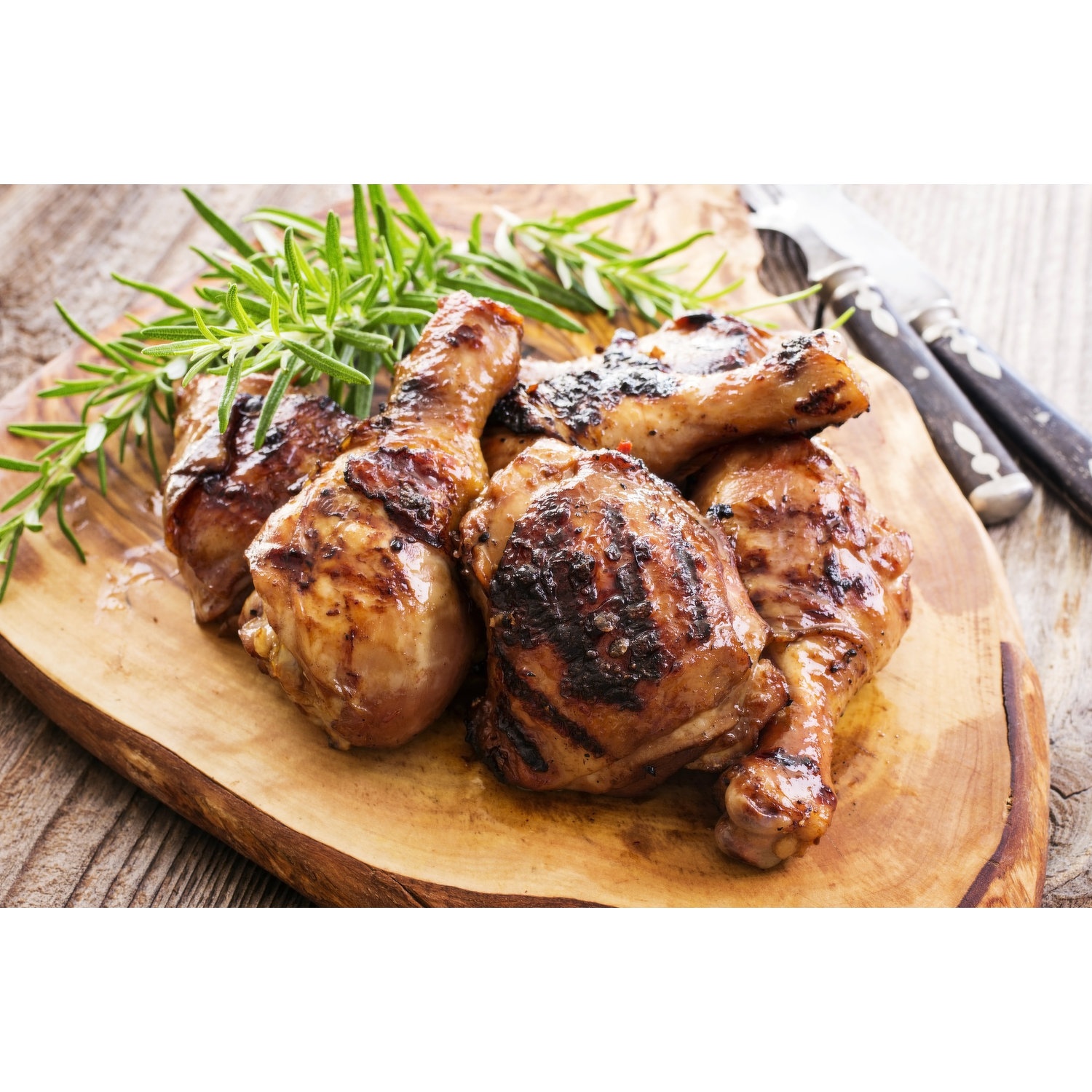 slide 1 of 1, Store Brand Grilled 10 Pc Dark Meat Cold, 1 ct