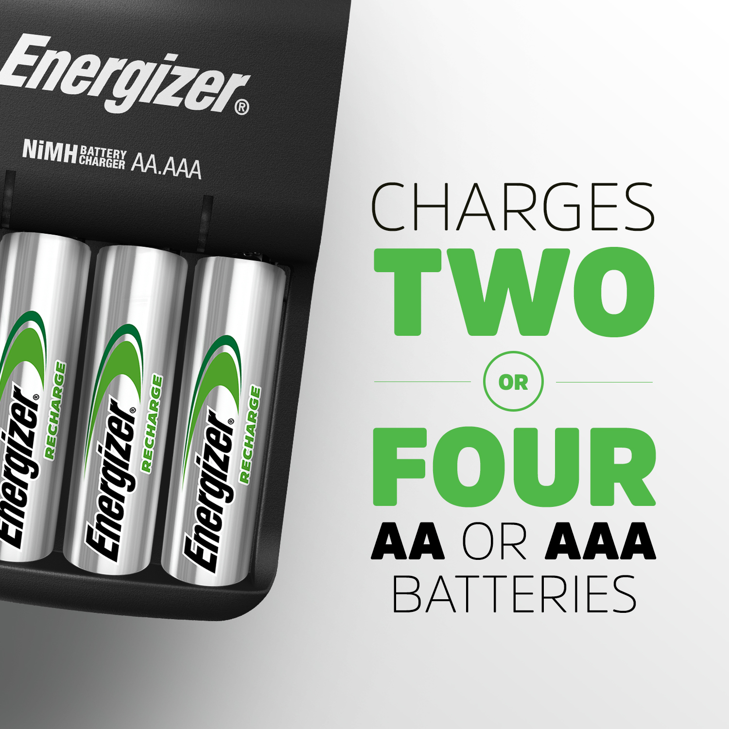 slide 3 of 6, Energizer Basic AA/AAA Battery Charger, 1 ct