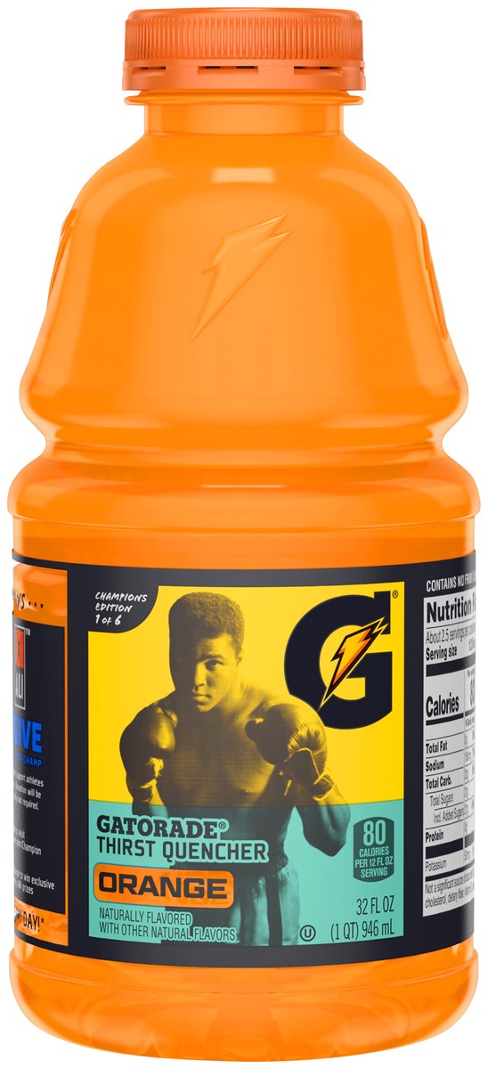 slide 9 of 10, Gatorade Orange Thirst Quencher, 32 fl oz