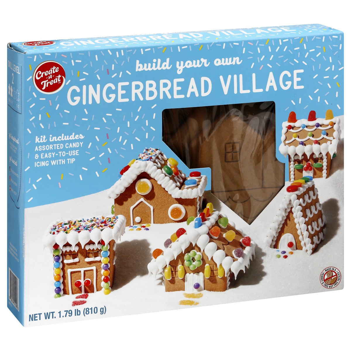 slide 10 of 13, Create A Treat Gingerbread Village 1 ea, 1 ea