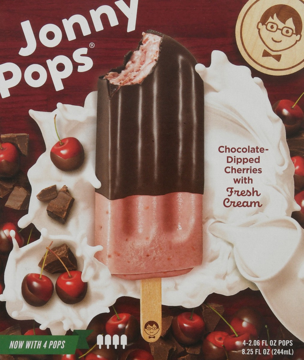 slide 12 of 12, Jonny Pops Chocolate-dipped Cherries With Fresh Cream Pops, 1 ct