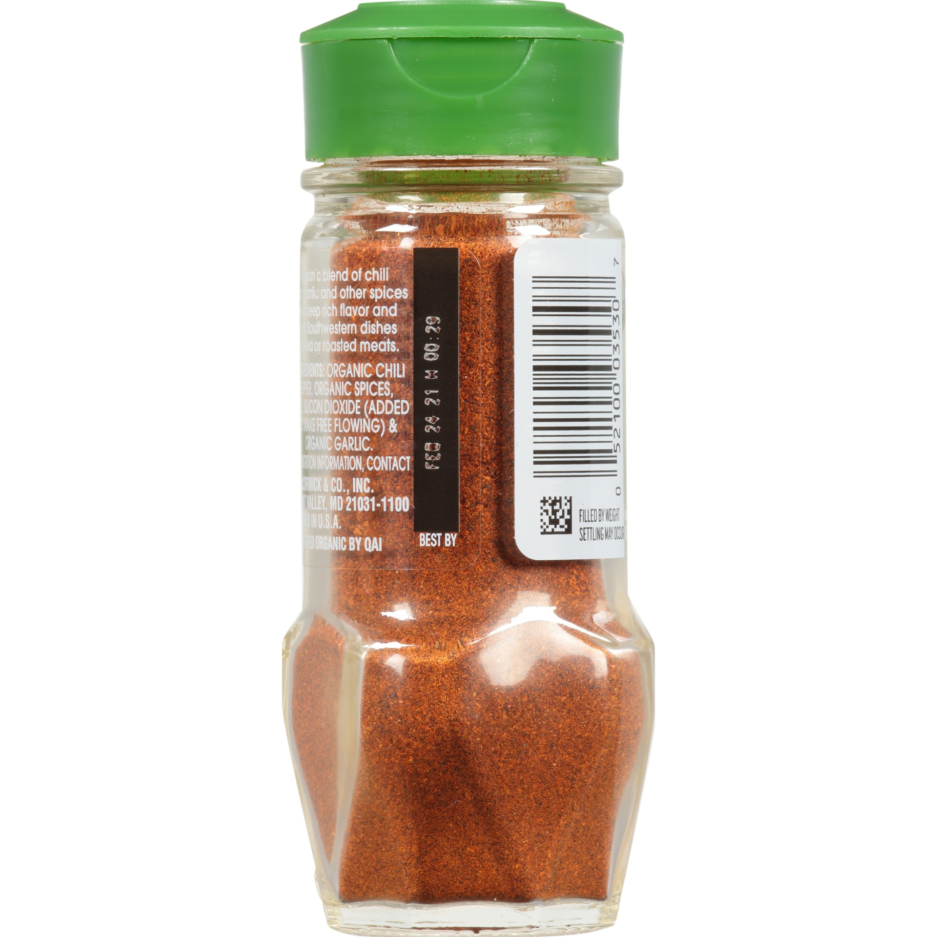 slide 3 of 5, McCormick Gourmet Organic Chili Powder, 1.75 oz