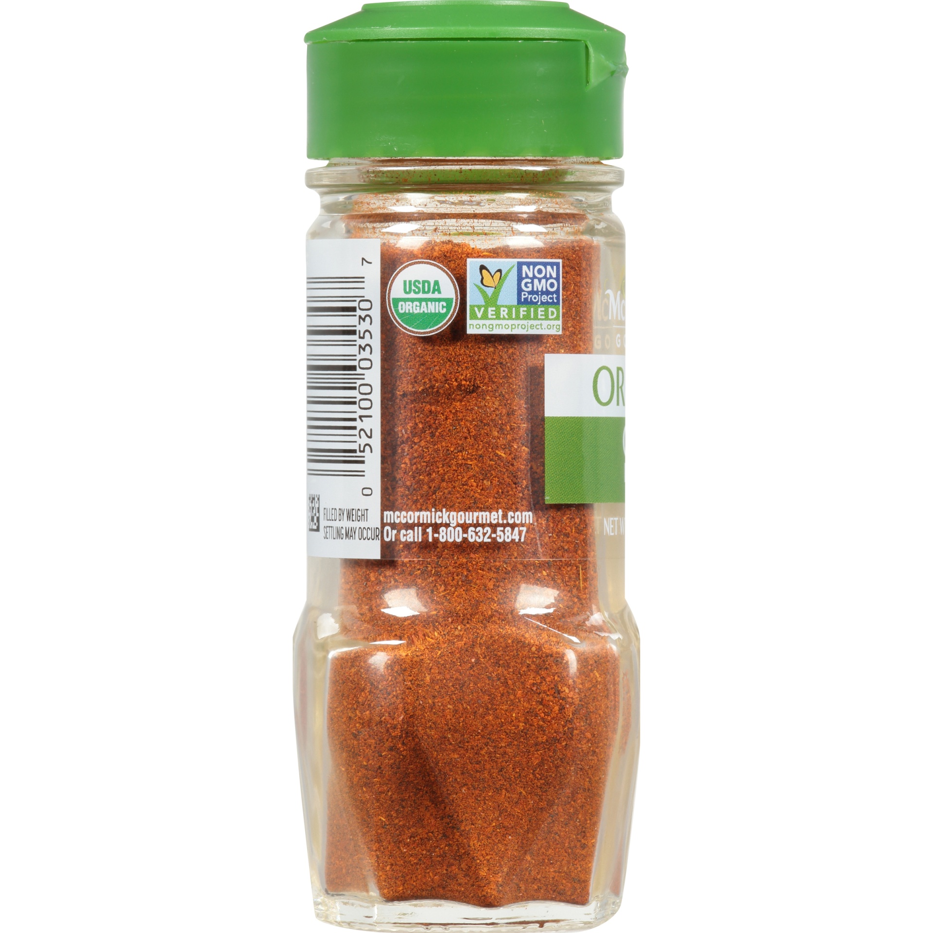 slide 4 of 5, McCormick Gourmet Organic Chili Powder, 1.75 oz