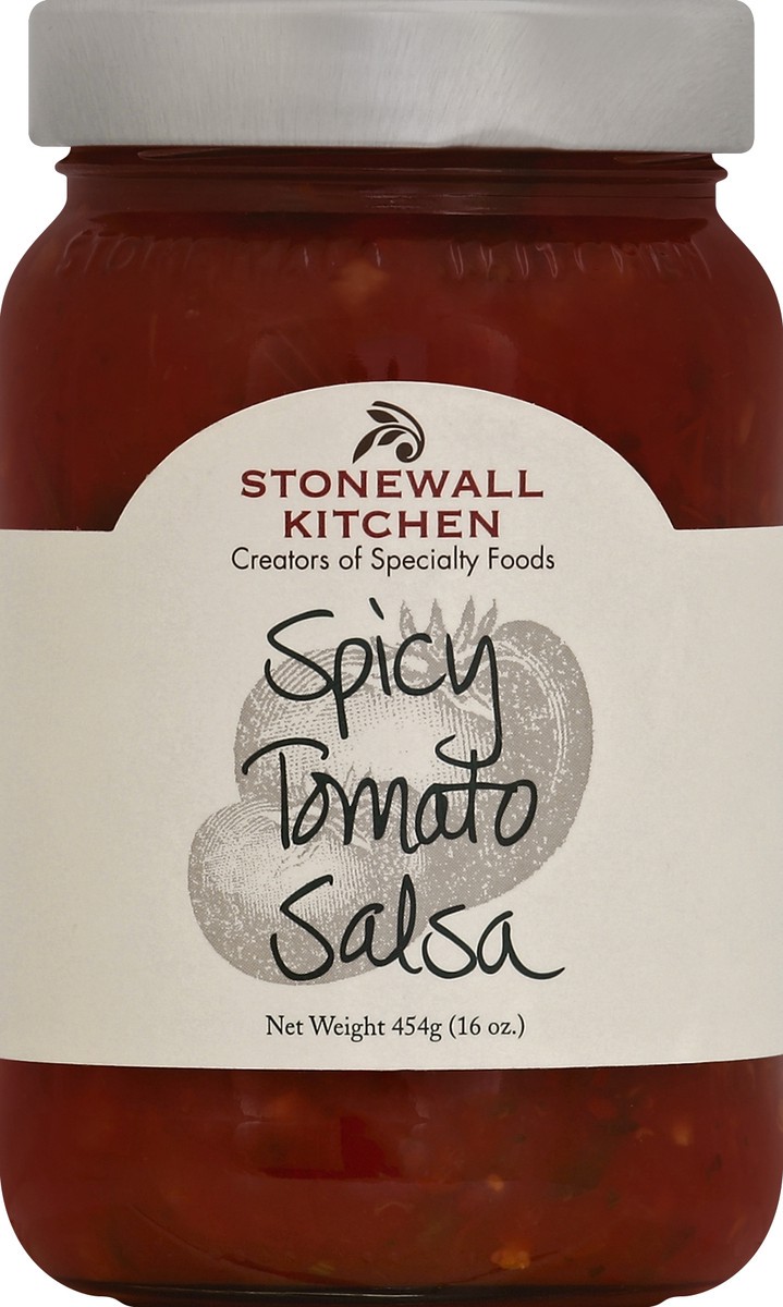 slide 2 of 2, Stonewall Kitchen Spicy Tomato Salsa 16 oz, 16 oz