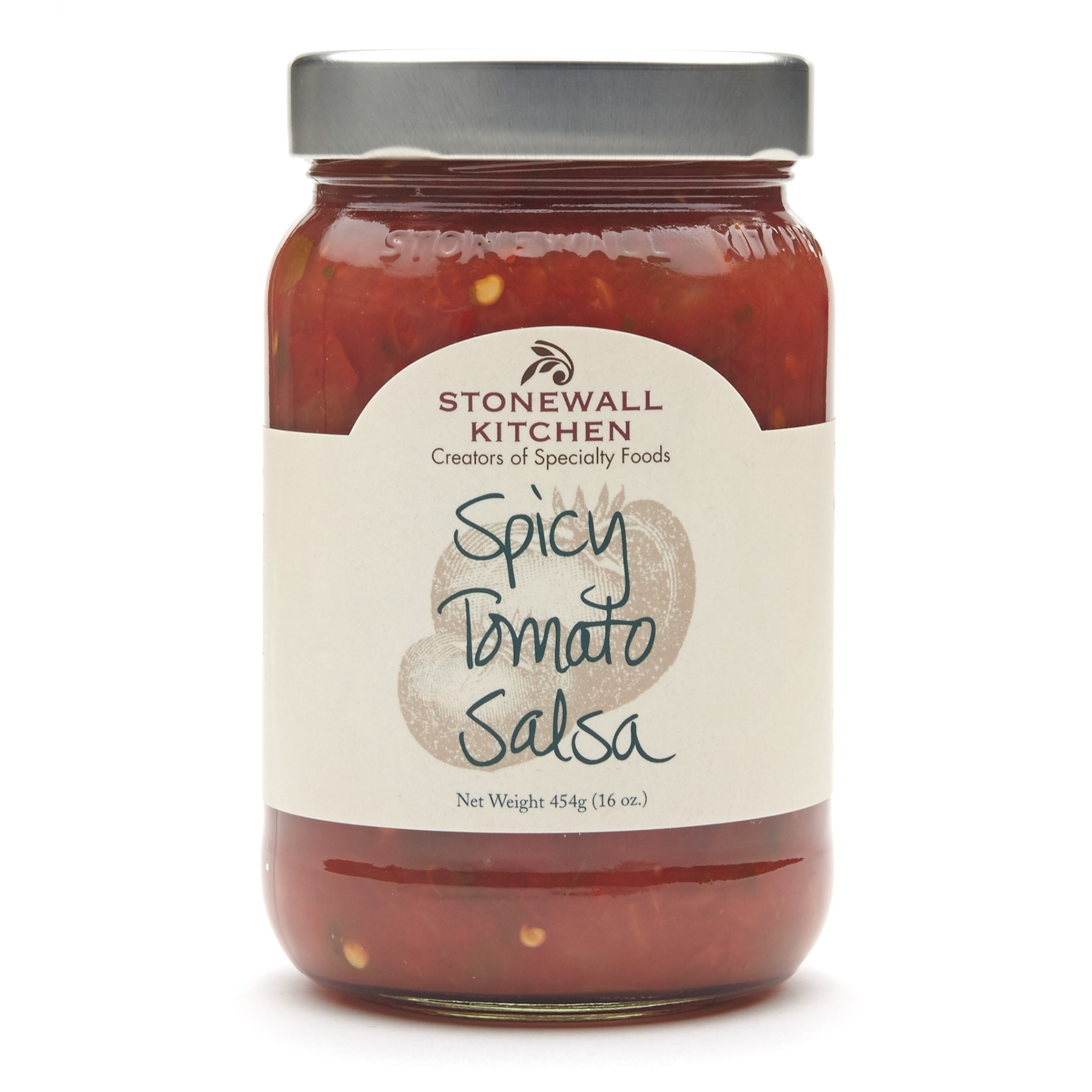 slide 1 of 2, Stonewall Kitchen Spicy Tomato Salsa 16 oz, 16 oz