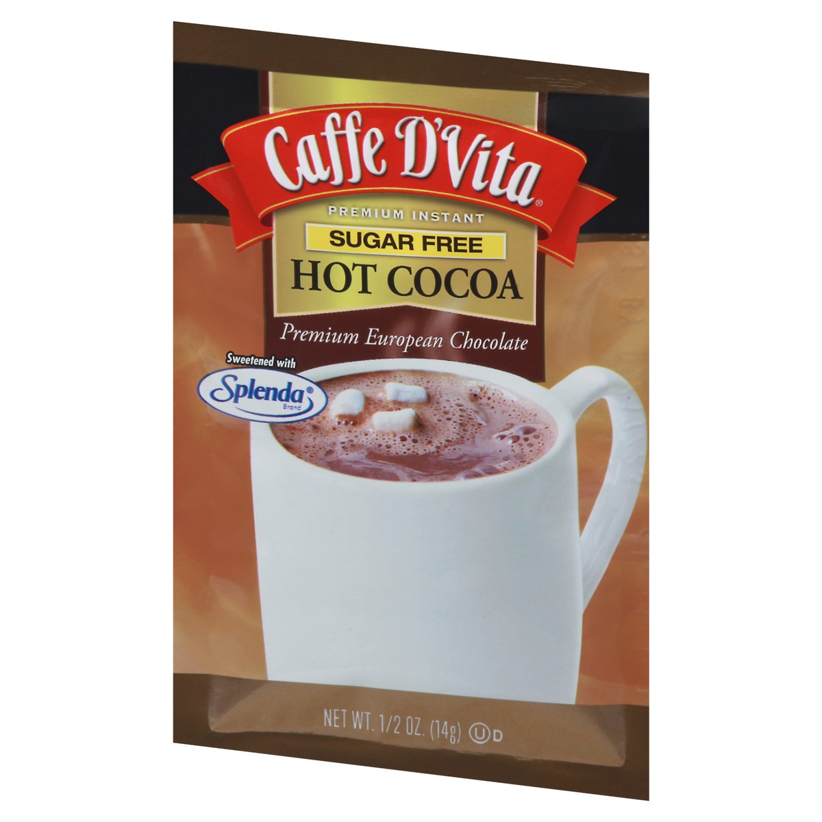 slide 12 of 14, Caffe D'Vita Premium Instant Sugar Free Hot Cocoa 0.5 oz, 0.5 oz