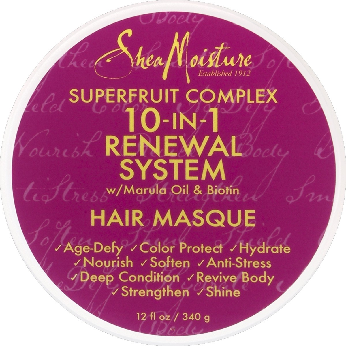 slide 4 of 4, SheaMoisture Hair Masque 12 oz, 12 oz