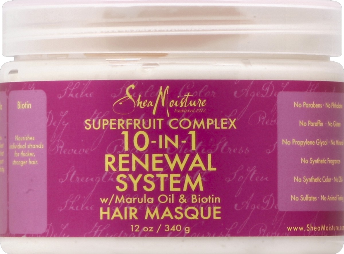 slide 3 of 4, Shea Moisture Complex Superfruit Masque, 12 fl oz