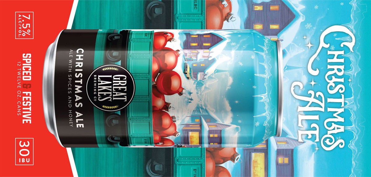 slide 2 of 6, Great Lakes Brewing Co. Great Lakes Christmas Ale Craft Beer, 1 ct