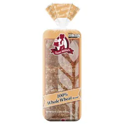 Aunt Millie's 100% Whole Wheat Bread 22 oz