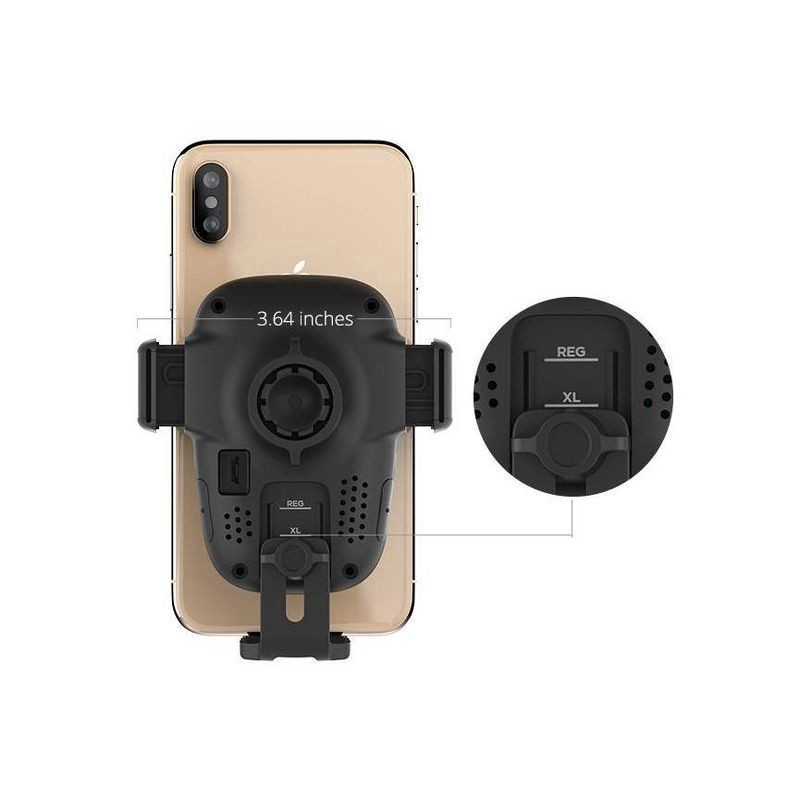 slide 5 of 5, iOttie AutoSense Wireless Dash & Windshield Mount with 10W Qi Wireless Charging Mount - Black, 1 ct