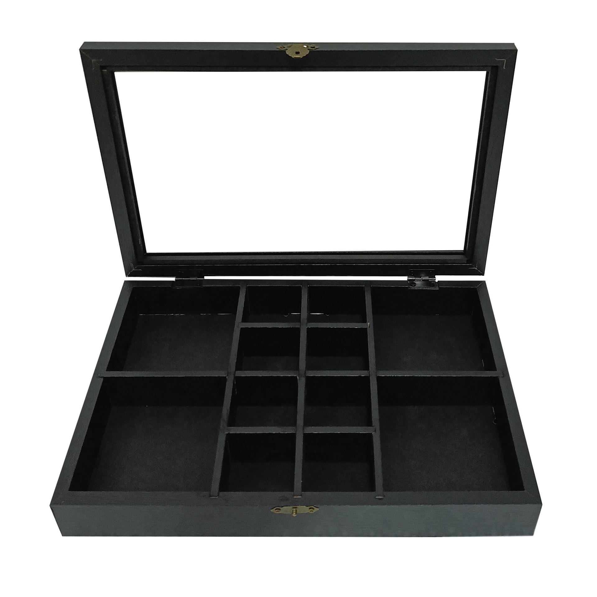 slide 3 of 5, 8" X 12" Black Collection Display Box By Studio Decor, 8 in x 12 in