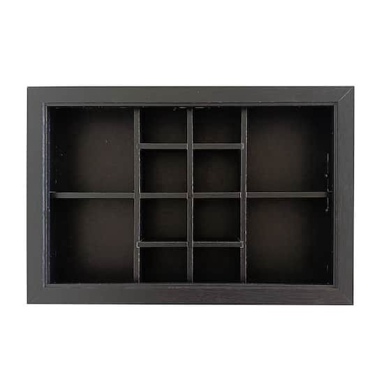 slide 1 of 5, 8" X 12" Black Collection Display Box By Studio Decor, 8 in x 12 in
