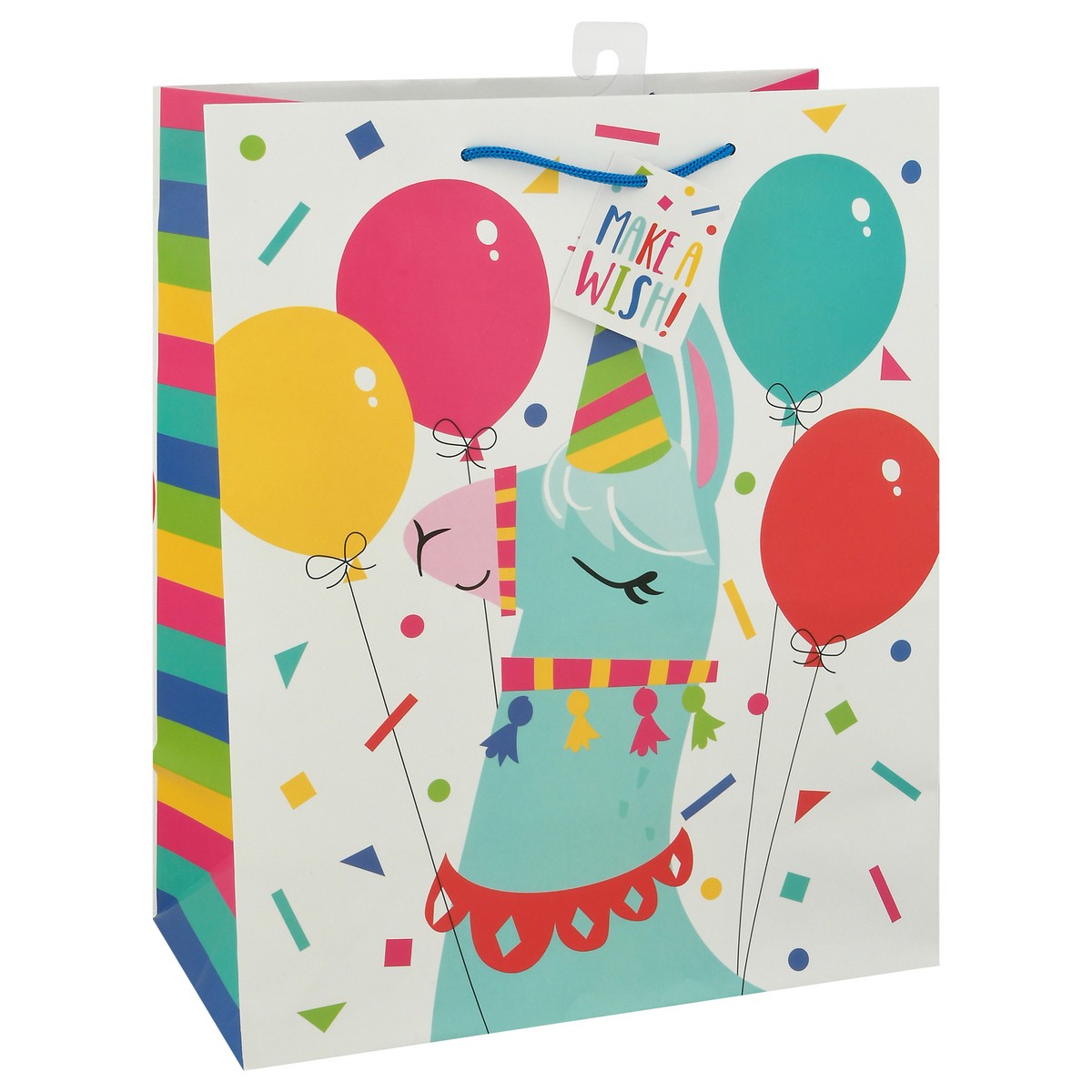 slide 4 of 9, Unique Llama Birthday Bag 1 ea, 1 ct