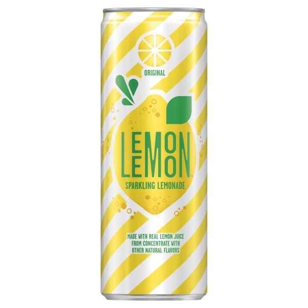 slide 1 of 2, Lemon Lemon Original Sparkling Lemonade, 12 fl oz