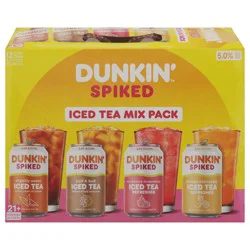 Dunkin' Spiked 4 Style Iced Tea Mix Pack - 12 ct