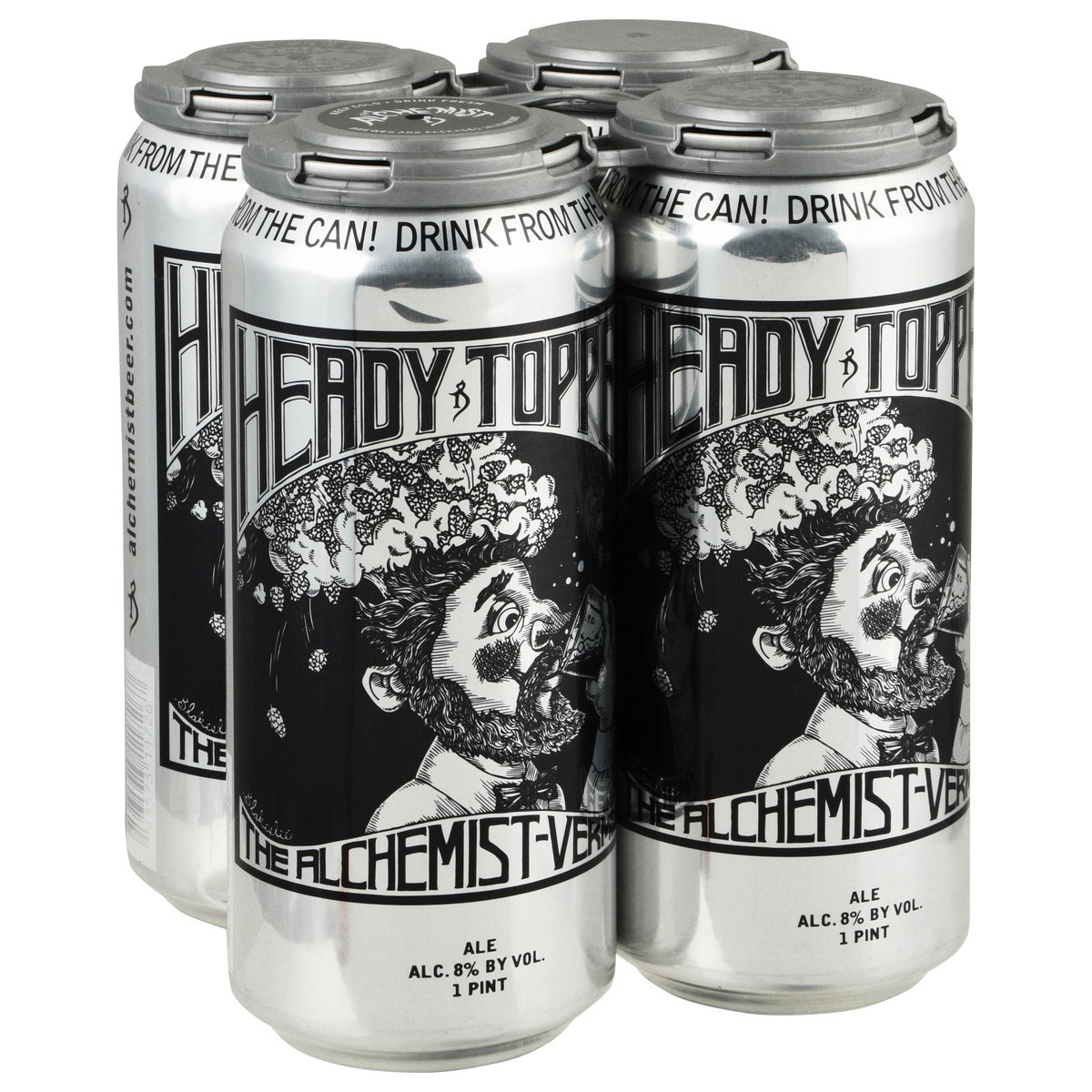 slide 3 of 12, The Alchemist Heady-Topper Beer 4 - 1 pt Cans, 4 ct; 16 oz