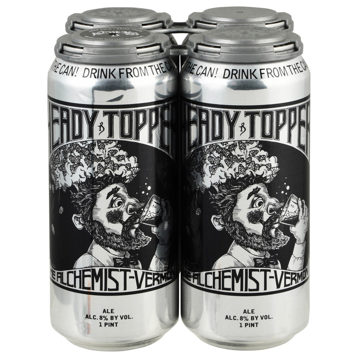 slide 10 of 12, The Alchemist Heady-Topper Beer 4 - 1 pt Cans, 4 ct; 16 oz