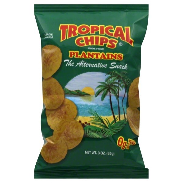 slide 1 of 1, Tropical Chips Plantains, 3 oz