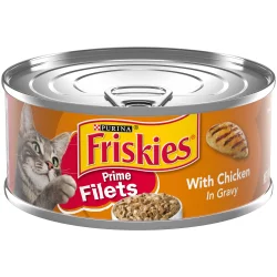 Purina Friskies Prime Filets with Chicken in Gravy Cat Food