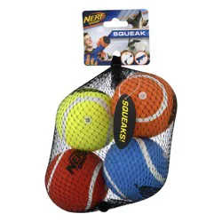 Nerf Dog Dog Squeaks 4.0 ea