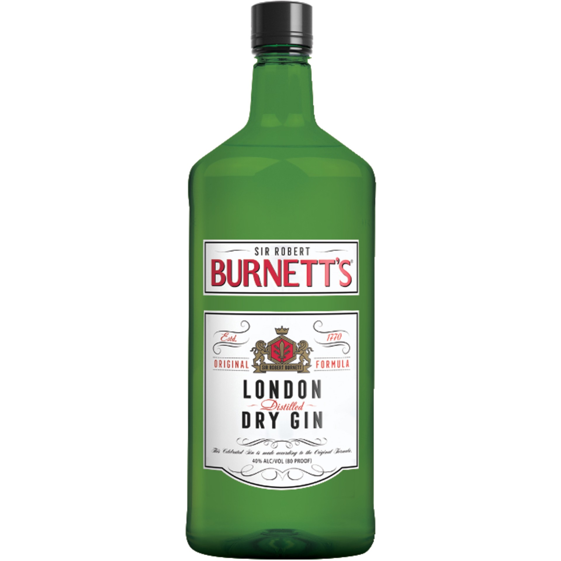 slide 1 of 3, Burnett's Gin, 1750 ml