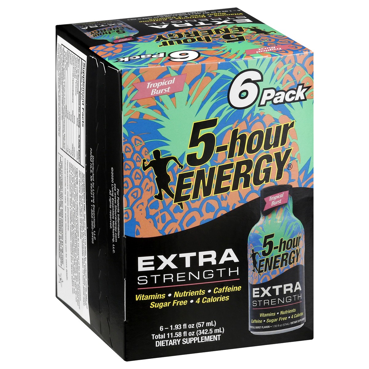 slide 9 of 9, 5-hour Energy, Extra Strength, Tropical Burst, 6 ct