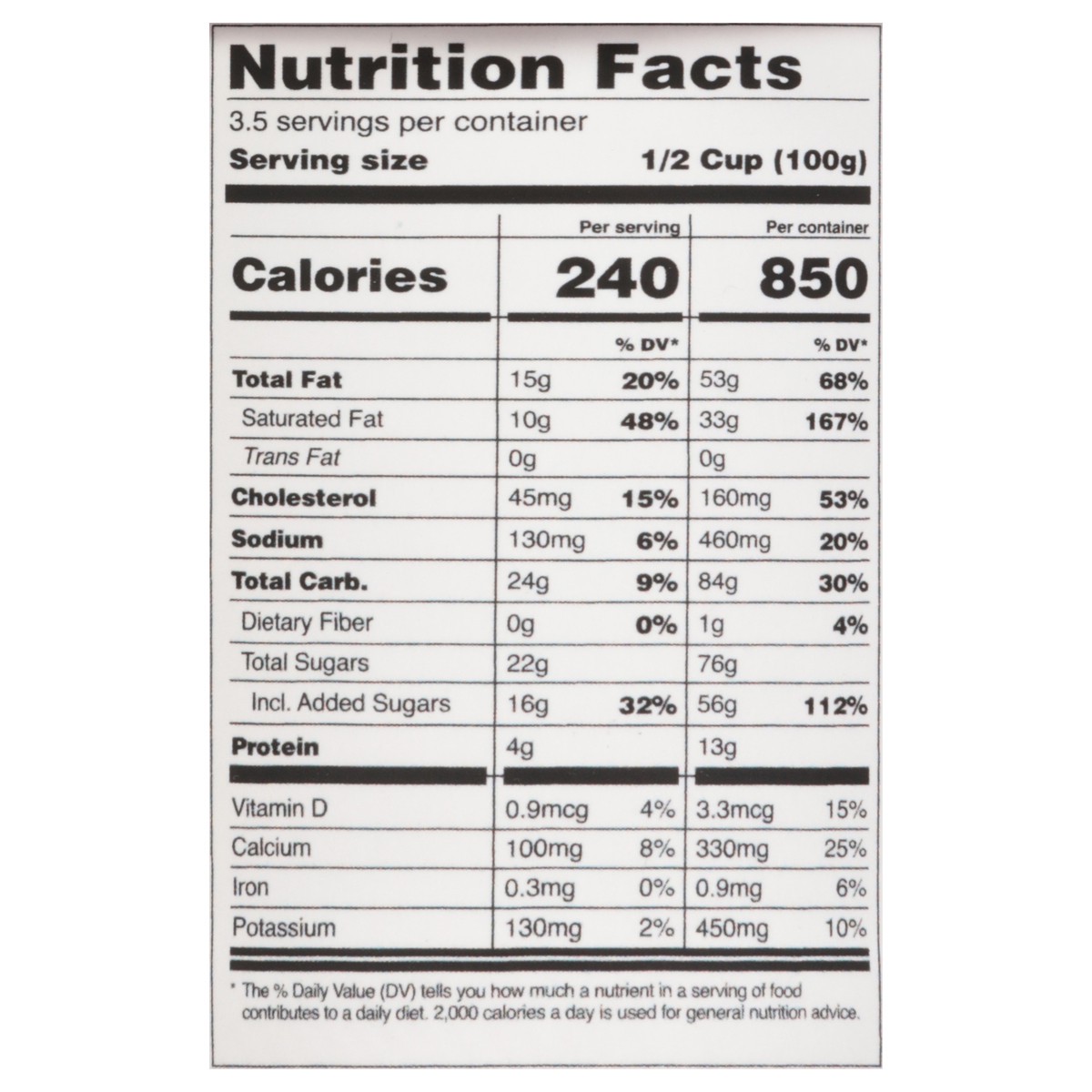 slide 12 of 14, New City Microcreamery Cannoli Ice Cream 14 fl oz, 14 fl oz
