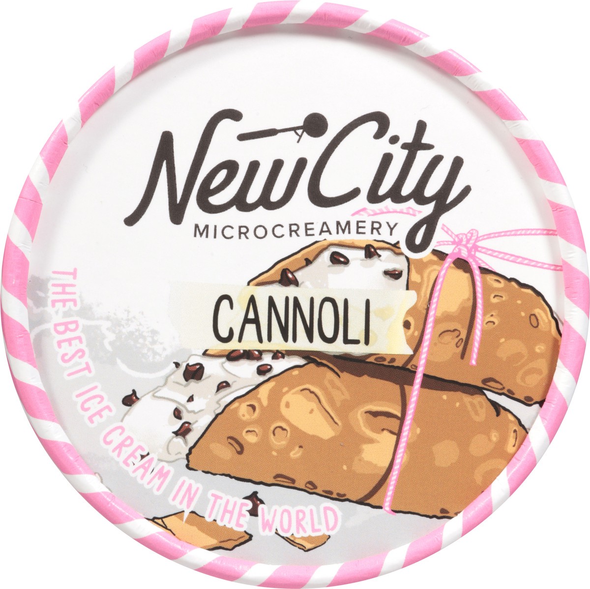 slide 7 of 14, New City Microcreamery Cannoli Ice Cream 14 fl oz, 14 fl oz