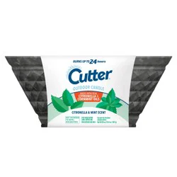 Cutter Citronella & Mint Scented Outdoor Candle