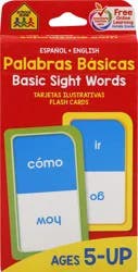 School Zone Bilingual Begin Sight Words