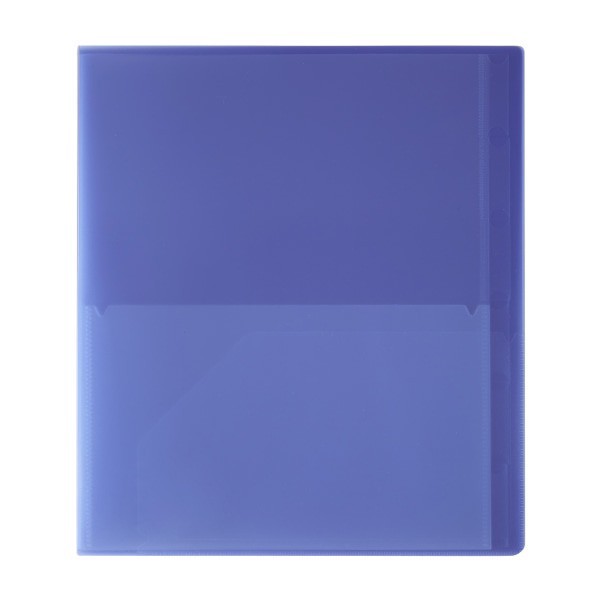 slide 7 of 7, Office Depot Brand 14-Pocket Portfolio, Assorted Colors, 1 ct