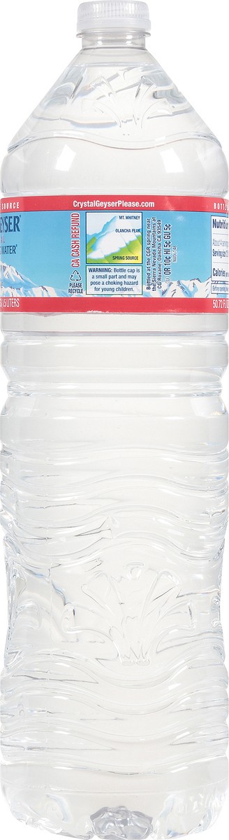slide 9 of 11, Crystal Geyser Natural Alpine Spring Water 50.72 oz, 50.72 oz