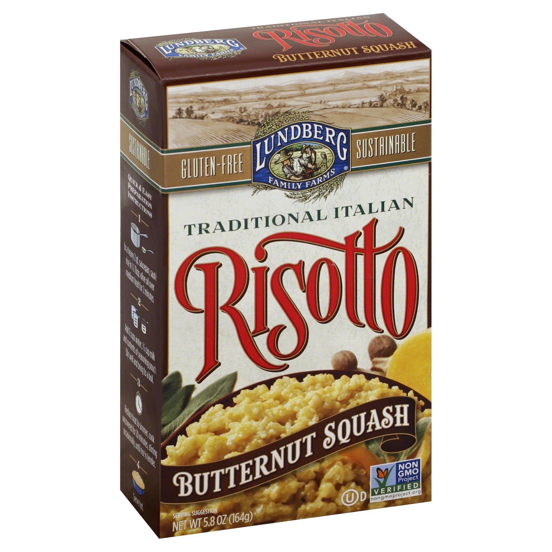 slide 1 of 8, Lundberg Family Farms Butternut Squash Risotto 5.8 oz, 5.8 oz